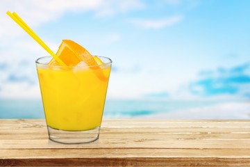 Juice, Cocktail, Orange Juice.