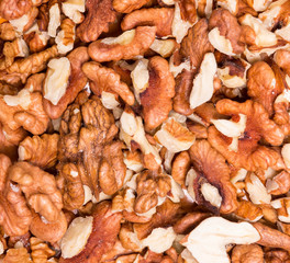 Ripe Nuts background
