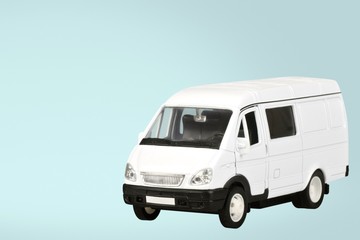 Van, White, Delivery Van.