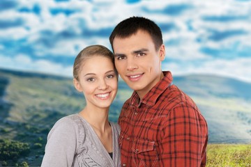Obraz premium Senior Adult, Smiling, Senior Couple.