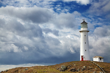 Fototapeta na wymiar Cape Egmont Lighthouse, New Zealand
