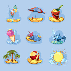summer icon pack