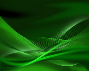 Abstract green background .