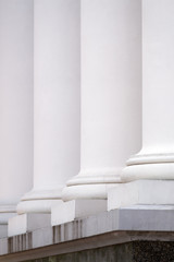 Row of columns.