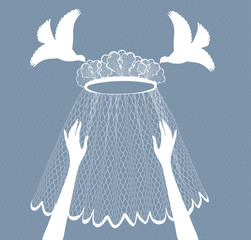 bridal veil