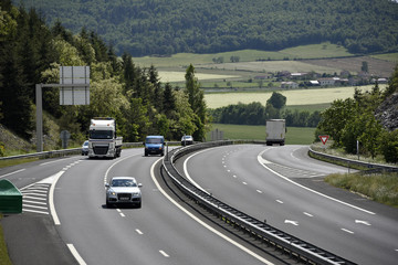 Circulation sur autoroute