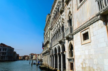 Correr palace and Canal Grande, Cannareggio, Venice