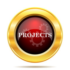 Fototapeta premium Projects icon