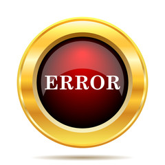 Fototapeta premium error icon