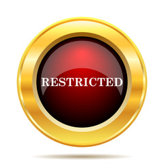 Fototapeta premium Restricted icon