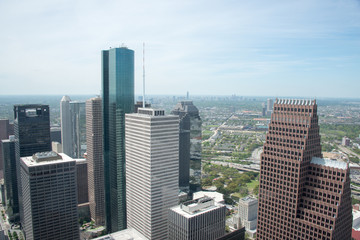 Fototapeta na wymiar Houston City Views