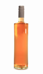 Glasflasche mit blanco Etikett