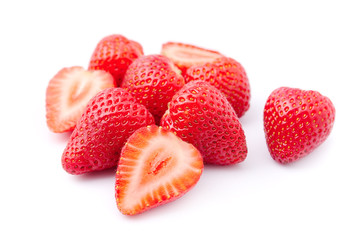 Ripe strawberry