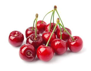 Obraz na płótnie Canvas Sweet cherries fruit
