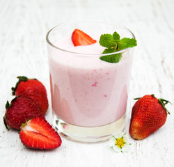Strawberry yogurt
