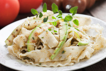 Zucchini pasta