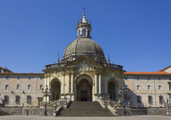 Fototapeta na wymiar Sanctuary of Loyola in Azpeitia, Basque Country.