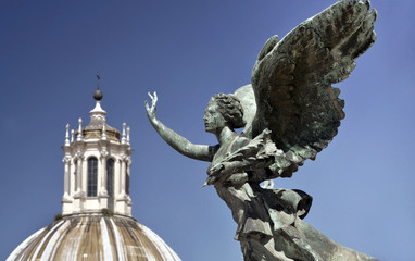 Obraz premium Monument at the Piazza Venezia in Rome