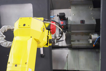 The image of metal-working machine