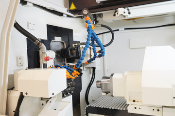 The image of metal-working machine