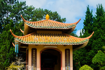 Buddhist complex PAAs Lamy.Vietnam Dalat. © Anna ART