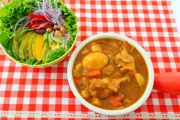 おいしそうなカレーライス