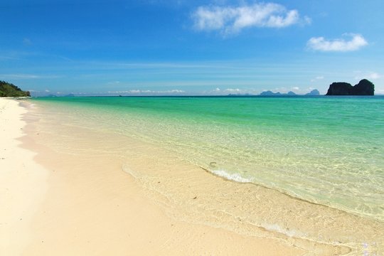 Paradise beach at trang Thailand