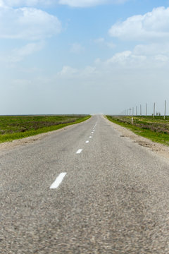 asphalt road