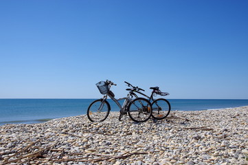 Fototapeta premium plage du languedoc-roussillon-frontignan