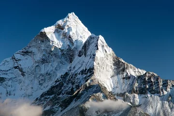 Crédence de cuisine en verre imprimé Everest beautiful view of mount Ama Dablam