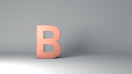 B