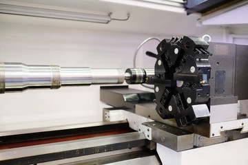 The image of metal-working machine