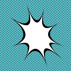 Fototapeta premium Pop art background