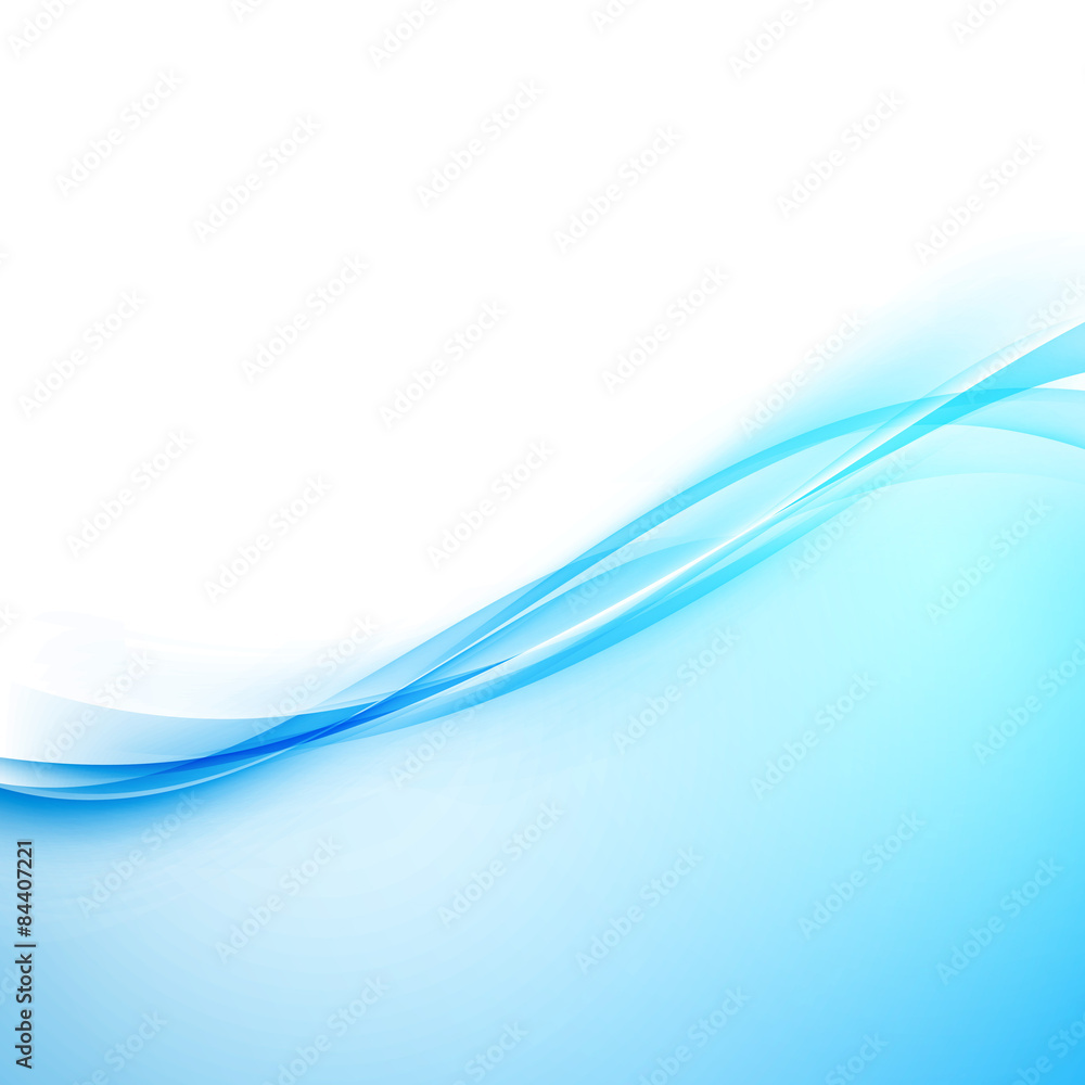 Canvas Prints blue modern hi-tech border abstract design