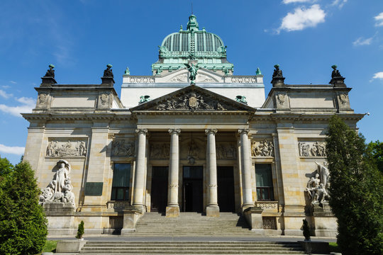 Die Oberlausitzer Ruhmeshalle in G&ouml;rlitz (Zgorzelec) in Niederschlesien