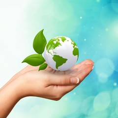 Earth, Green, Globe.