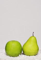 Apple and pear