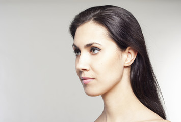 Naklejka premium Portrait of beautiful woman