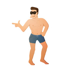 Fototapeta premium Muscular Man