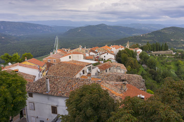 Fototapeta premium Motovun town in Croatia
