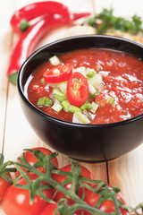 Gazpacho tomato soup