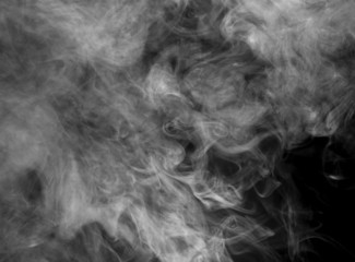 B&w abstract smoke