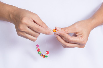 Make your own bracelet.