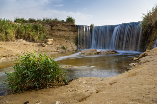 Fototapeta Wadi El-Rayan Waterfalls