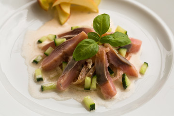 Matjesfilets als Salat 2