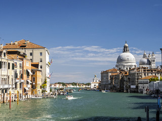Fototapeta na wymiar Grand Canal in Venice Italy