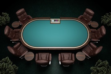 poker table