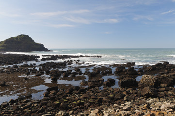Fototapeta na wymiar Antrim coast