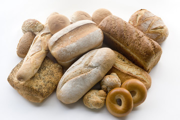 Variety of Bread Products