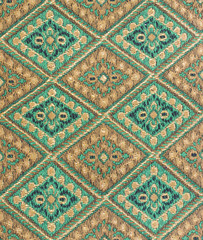 Thailand style fabric pattern background